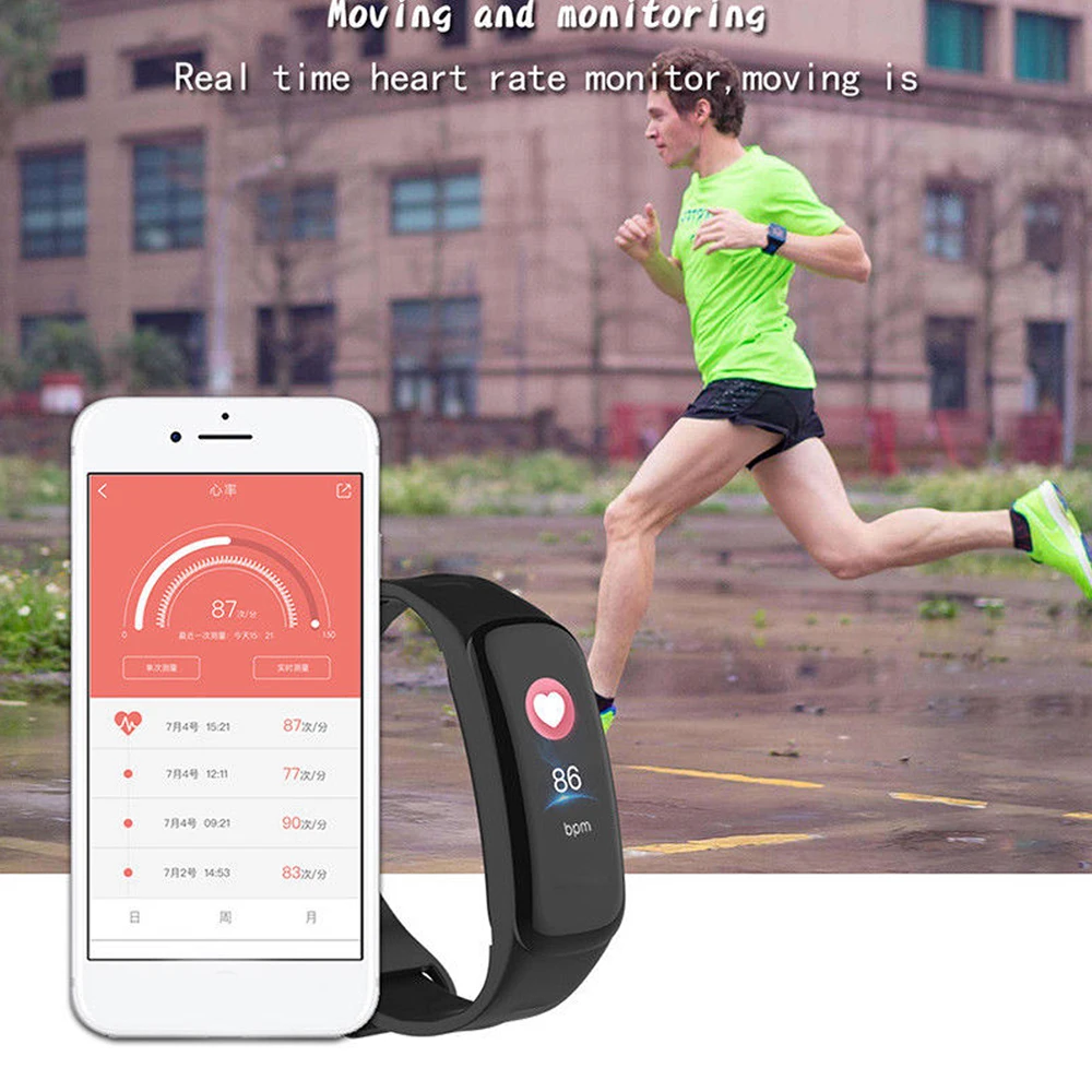 

2020 Smart Watch Men Woman Smartwatch Waterproof Blood Pressure Heart Rate Monitor Fitness Bracelet Smart Watches Android IOS