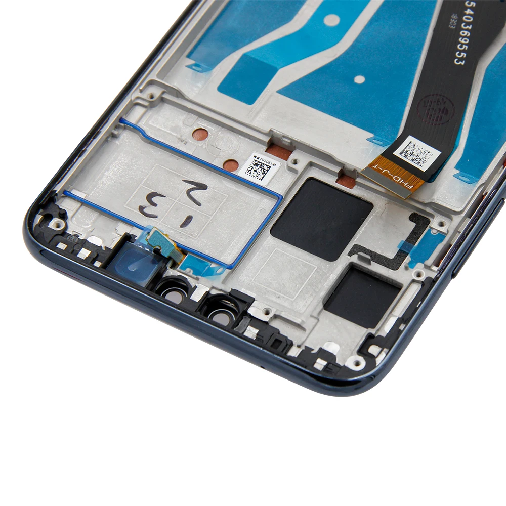 Для huawei Y9 lcd дисплей кодирующий преобразователь сенсорного экрана в сборе JKM-LX1 JKM-LX2 JKM-LX3 enjoy 9 plus lcd Замена с рамкой