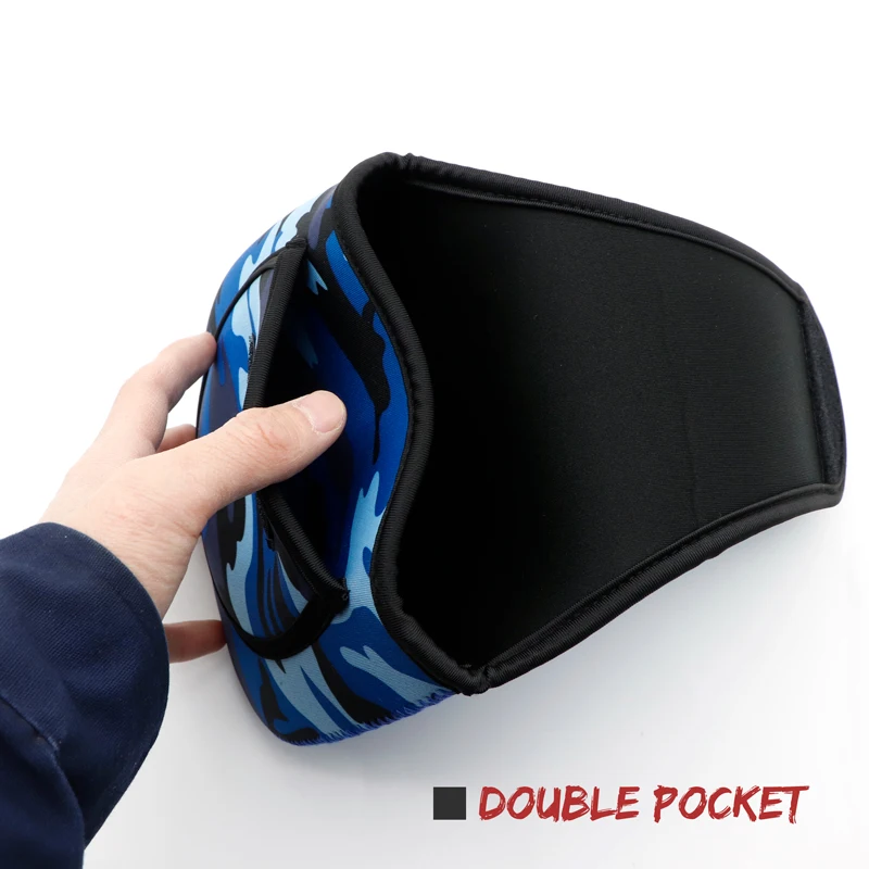 Водонепроницаемая сумка для рыболовной катушки камуфляжная спиннинга защитный