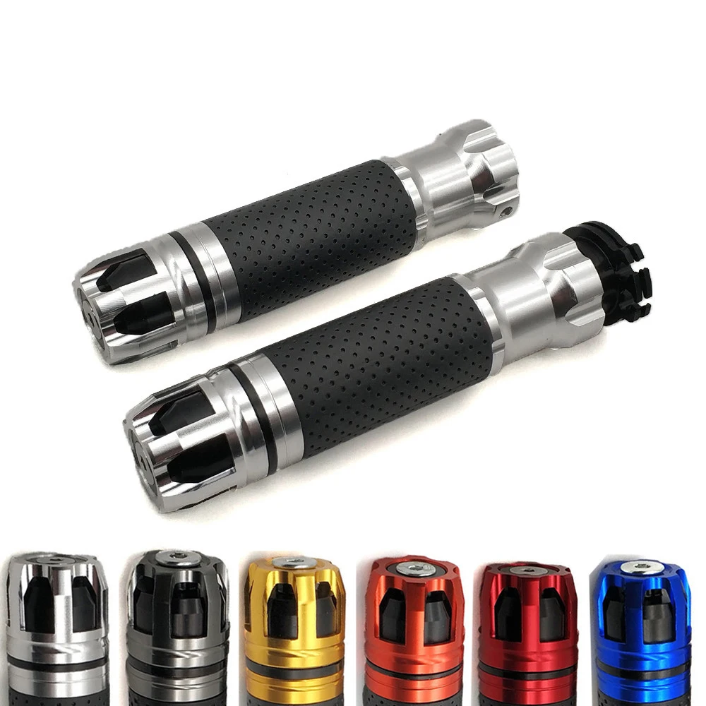 Универсальные наконечники для руля мотоцикла с ЧПУ 22/24 мм Suzuki GSF600 Bandit BURGMAN 400 GS500E GSX