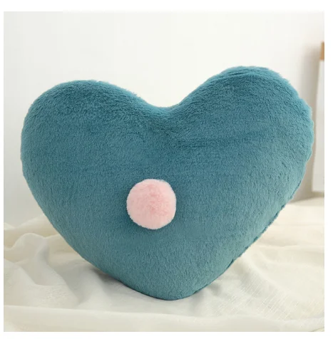 green heart s Подушка для младенца украшение детской комнаты плюшевые игрушки nody мягкая подушка для кормления Грудное вскармливание для мальчиков и девочек детские подушки - Цвет: green heart s