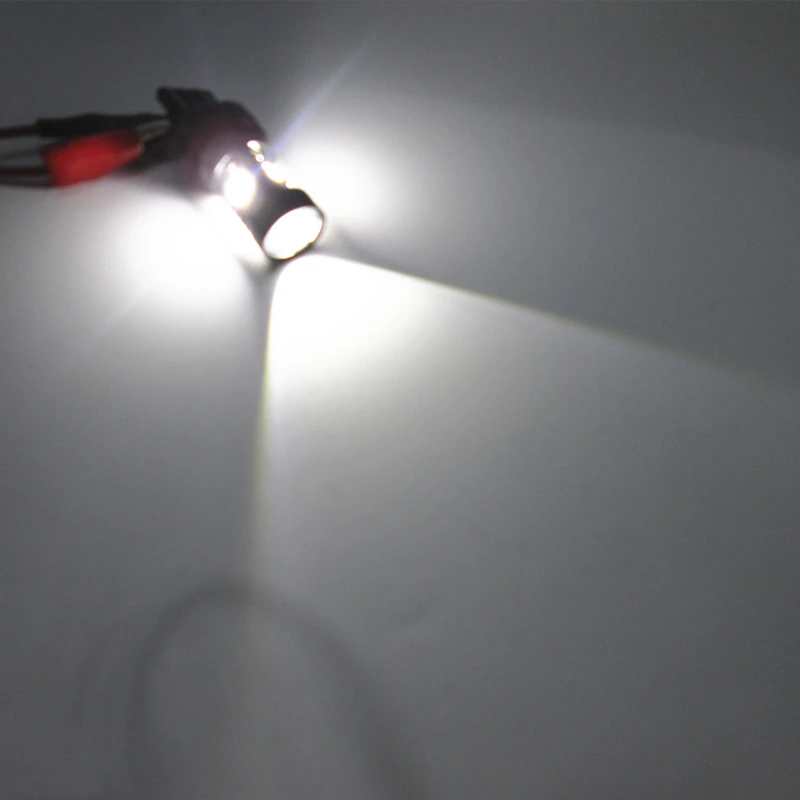Комплект из 2 предметов двойной Цвет Белый/янтарный 28SMD T20 7443 28 Вт DRL супер яркий