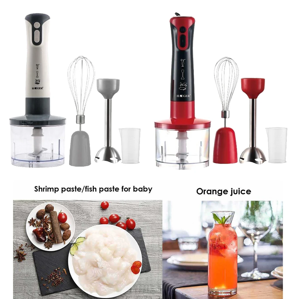 

Hand Stick Blender Mixer Vegetable Chopper Whisk