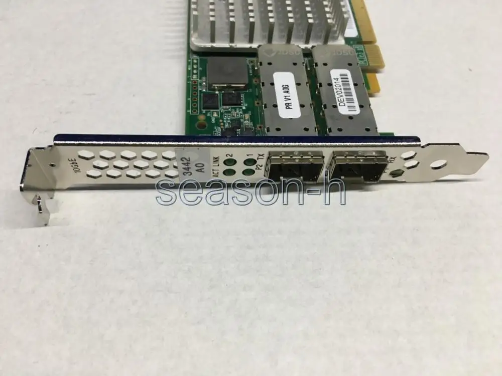 Qlogic QLE3442 двухпортовый 10-гигабитный адаптер Ethernet сетевая карта | Компьютеры и офис