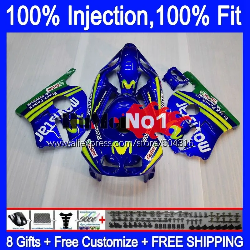 

Injection Body For HONDA CBR250RR CBR 250 RR MC19 1988 1989 134MC.4 CBR250 RR CBR 250RR 250R 88 89 OEM Fairing Kit