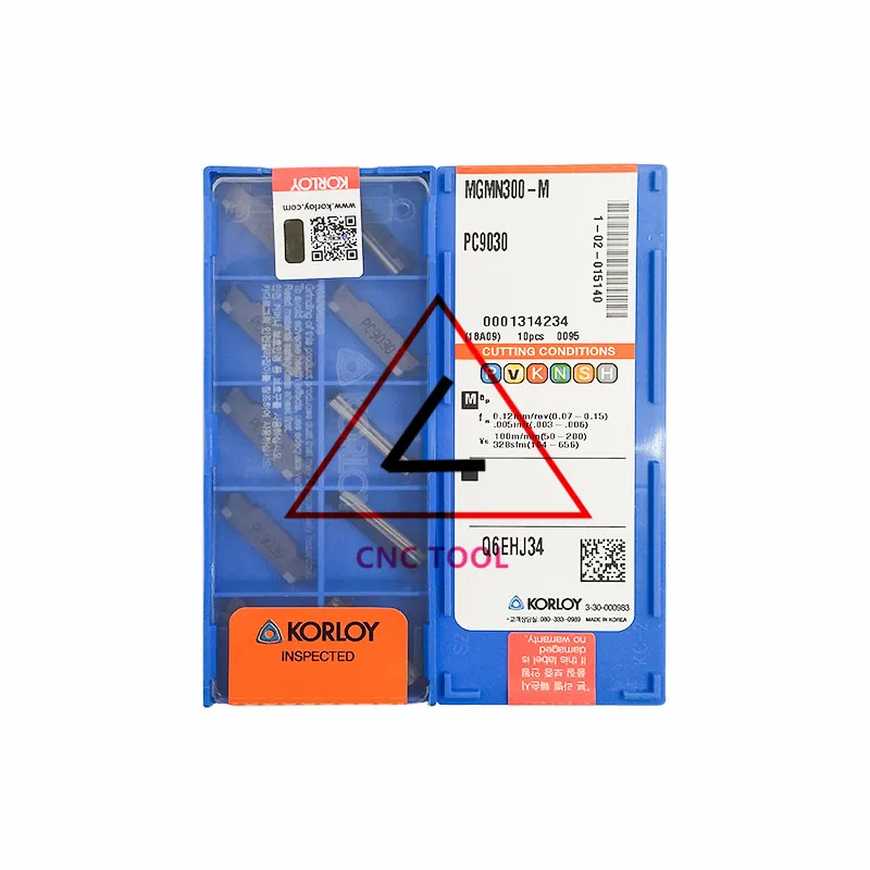 

MGMN300-M PC9030, 10 шт., оригинальный режущий инструмент, Корея, KORLOY