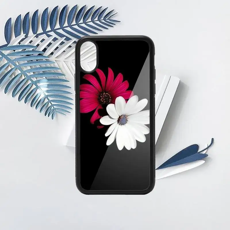 

Daisy flower simplicity Phone Case PC for iPhone 11 12 pro XS MAX 8 7 6 6S Plus X 5S SE 2020 XR