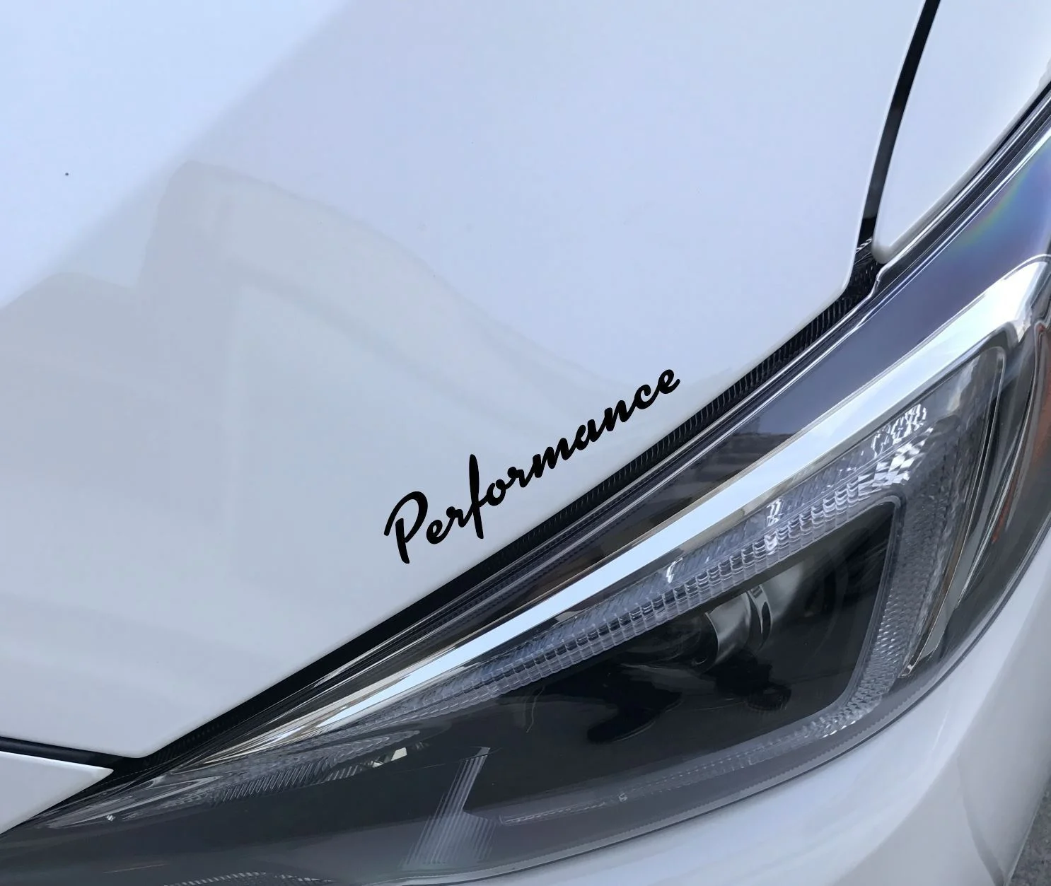 

2Pcs Performance Vinyl Decal Sticker Emblem Logo Racing window Motorcycle KS 17.5cm