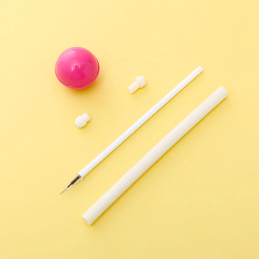 Японская Красивая леденец Kawaii гелевая ручка карамельного цвета милые синие