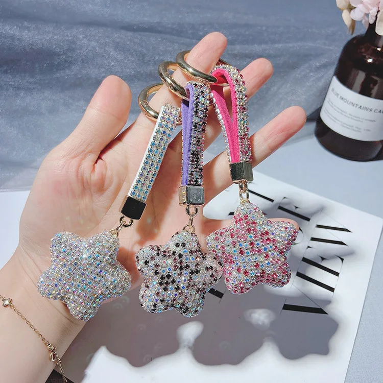 Роскошная обувь с украшением в виде кристаллов Звездный брелок талреп Стразы