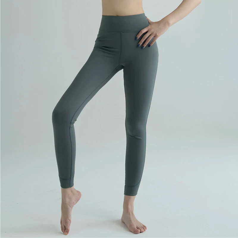 Женские облегающие обтягивающие спортивные леггинсы высокая эластичность