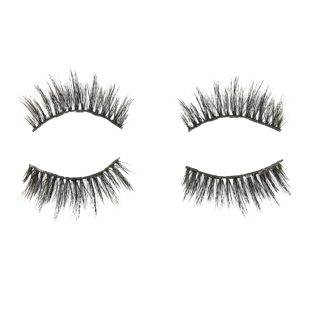 Faux Cils magnestique Naturel Магнитная жидкая подводка для глаз и магнитные накладные ресницы и Пинцет Набор магнитной подводки для глаз Накладные ресницы