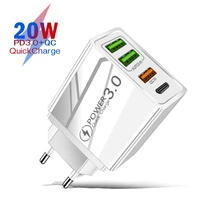 pd 20w usb type c charger for iphone 12 11 pro x xs xr 7 airpods ipad huawei xiaomi lg samsung eu plug adapter fast phone charge
