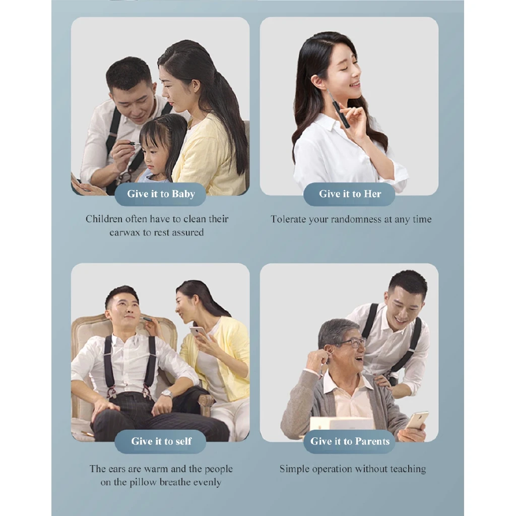 

Original Bebird T5 Smart Visual Ear Stick 200W High Precision Endoscope IP67 HD Visual Ear spoon In Ear Cleaning Tool Set