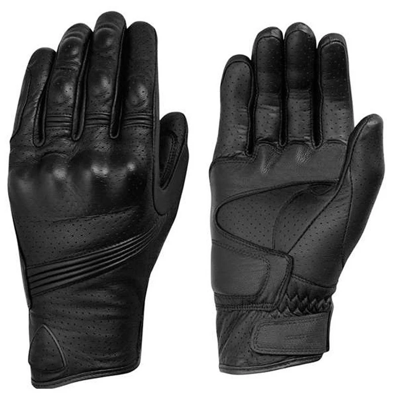 

High Quality Goatskin Men Motorcycle Gloves Genuine Leather Touch Screen Motocross Racing Riding Gloves Dirt Bike Cycling Guante