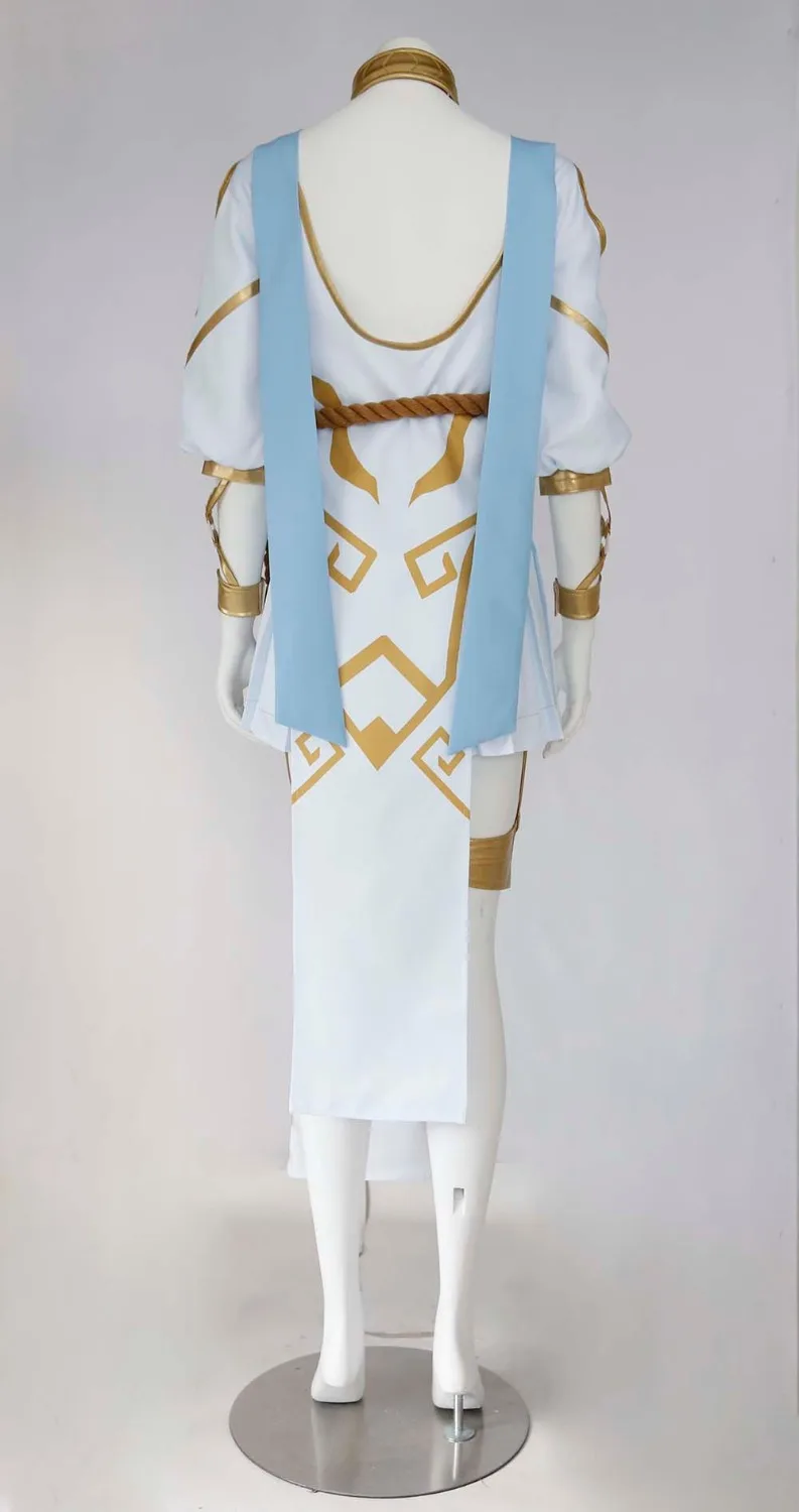 OW ангела Циглер милости победы лето кожи Косплэй костюм Индивидуальный заказ