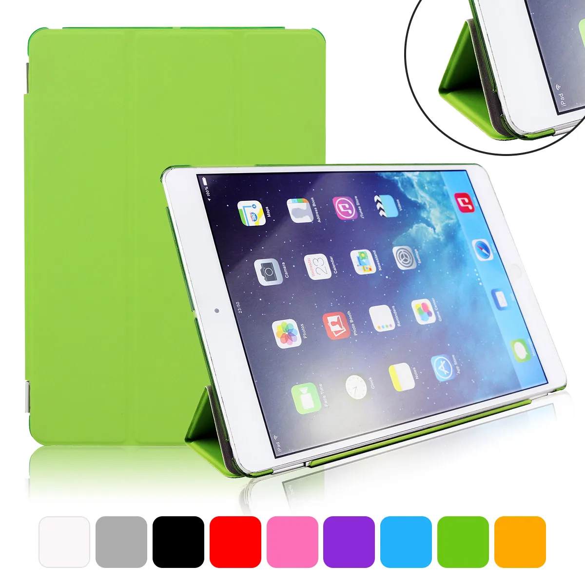 Складной чехол для IPad Air 1 A1474 A1475 A1476 Smart Stand Cover 9 7 дюймов Apple Tablet Case Promotion|Чехлы