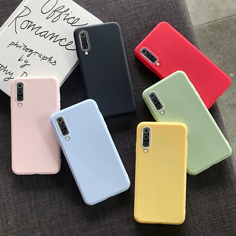 Модные Карамельный цвет чехол для Xiaomi mi 9 Pro 8 SE 9T A1 A2 A3 Lite CC9 CC9E 5X 6X играть Pocophone F1