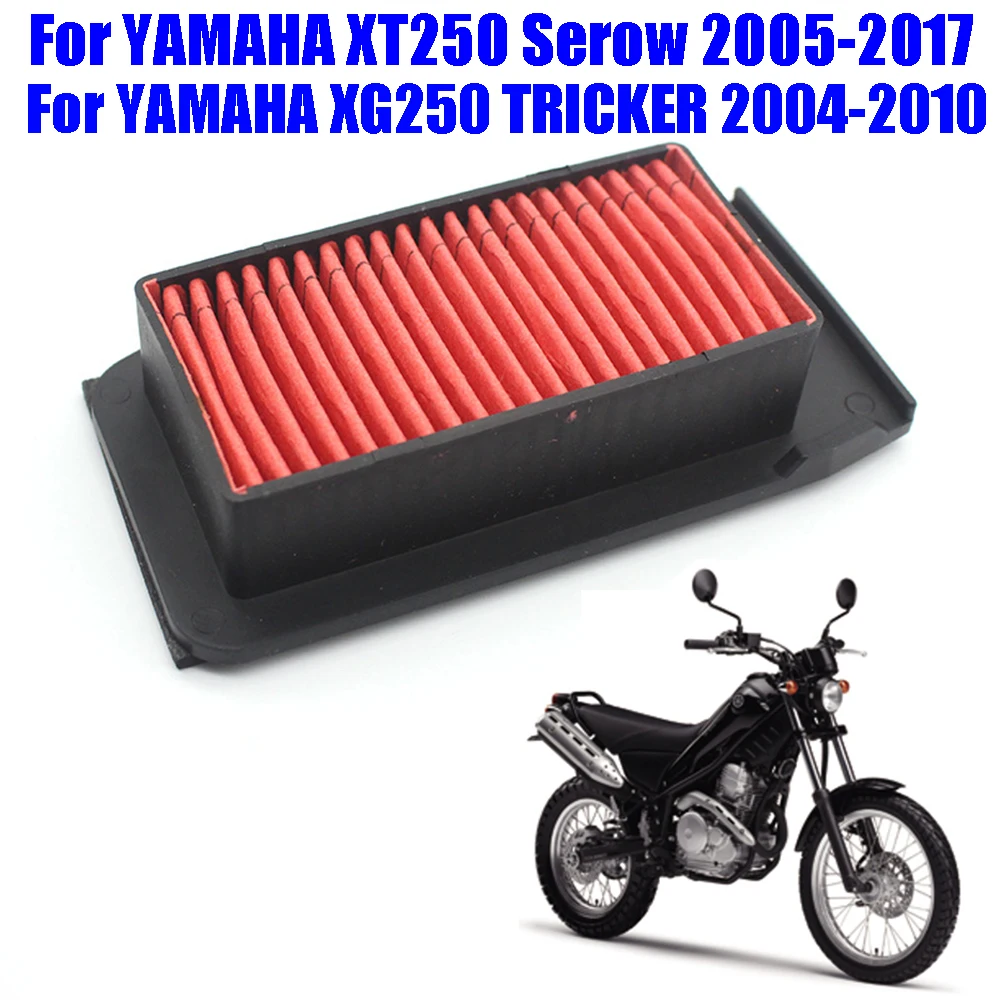 For YAMAHA Serow XT 250 XT250 2005-2017 TRICKER XG 250 XG250 04-10 Motorcycle Accessories Air Filter Air Cleaner Intake Element