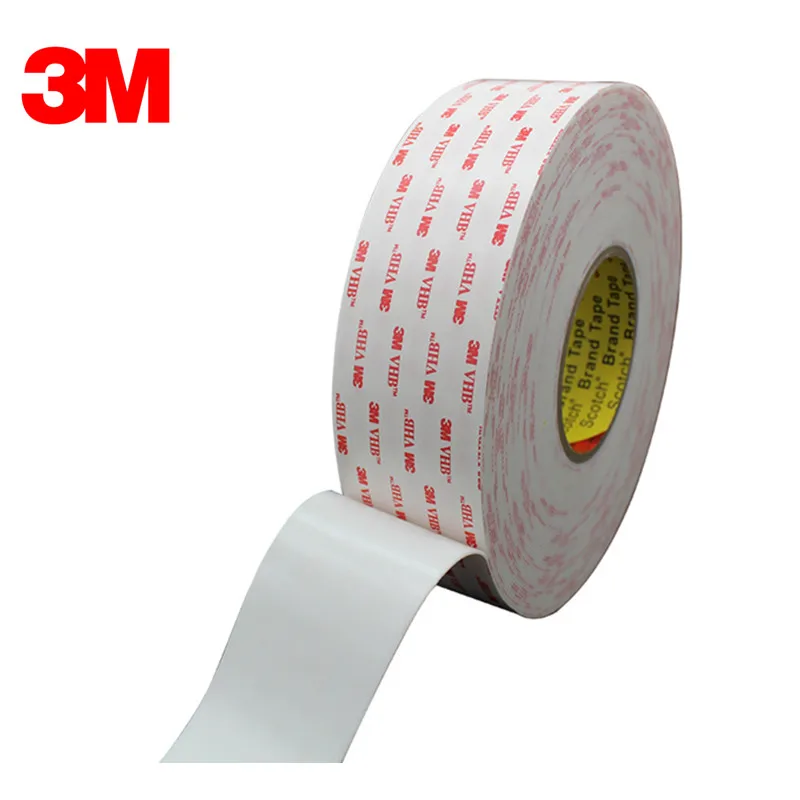 

10mmX33M (Pack of 1) 3M 4930 VHB Double Sided Tape White, Dropshipping