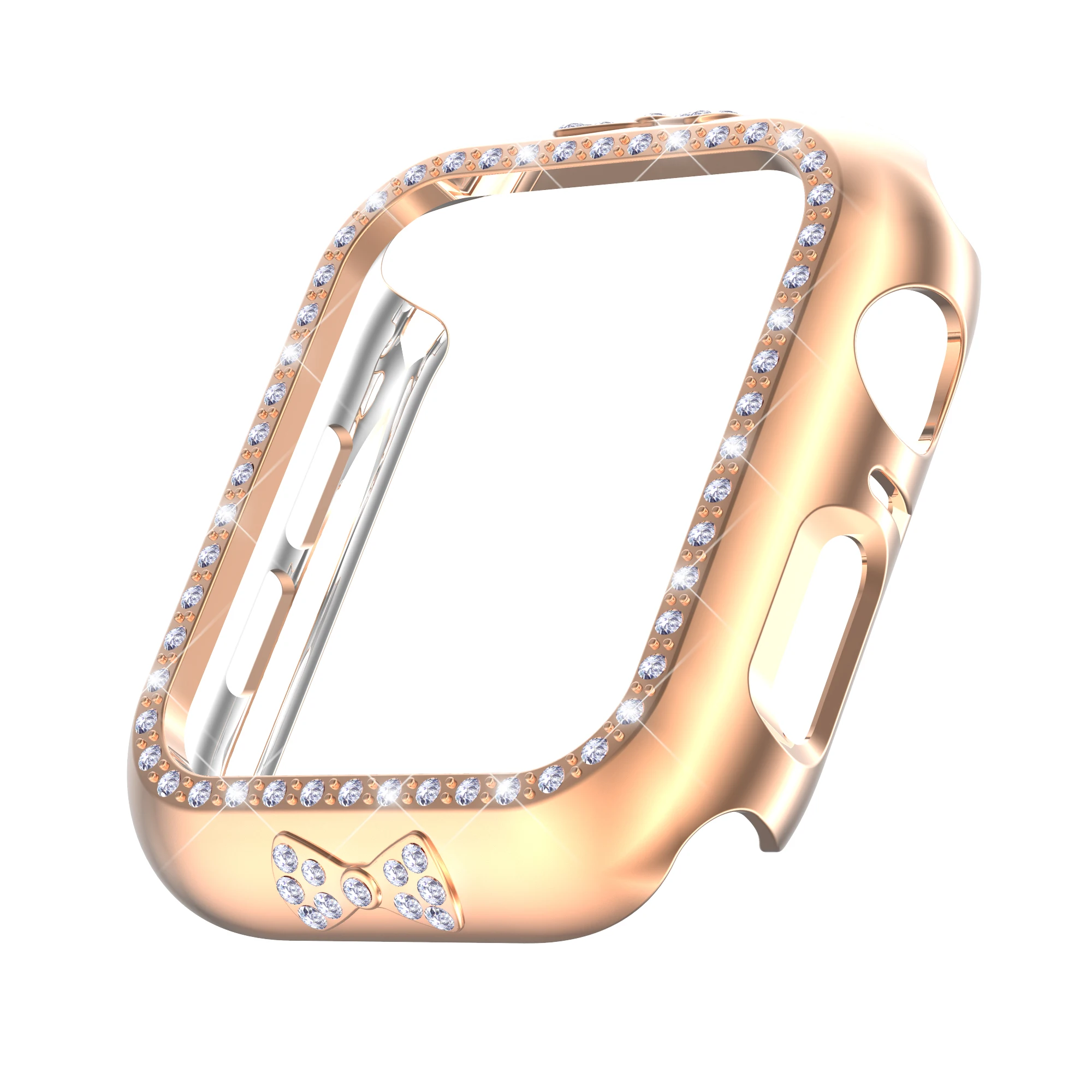Чехол для часов Diamond Watch совместимый с Apple 40 мм 44 чехол из поликарбоната iWatch Series 6 SE 5