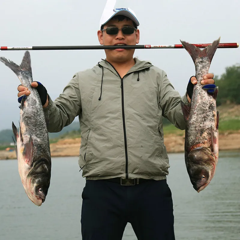 Carbon Taiwan Rod Fishing Ultralight Superhard 3.6/3.9/4.5/5.4/6.3/7.2M Hand Peceh Spinning Canne Telescopic Fishing De Pesca enlarge
