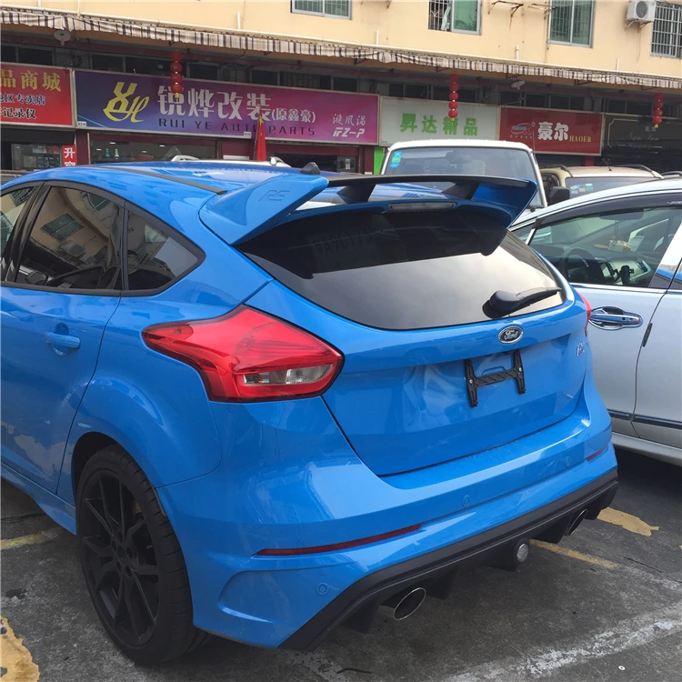 Для Ford Focus спойлер RS высокое качество абс материал заднее крыло автомобиля