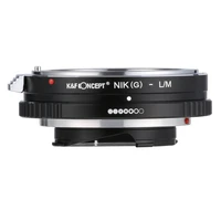 kf concept camera mount adapter for nikon g ai mount lens to leica m cl minolta cle camera