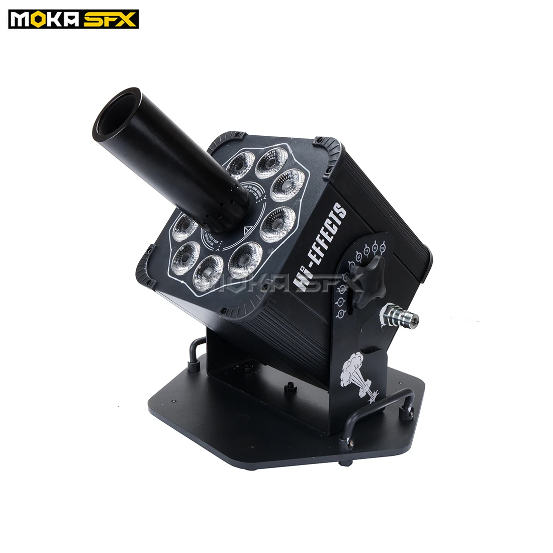 DMX 512 LED RGB CO2 Jet Machine for Magic Stage Wedding Disco Party Special Effects Equipment with Lighting DJ Controller | Лампы и