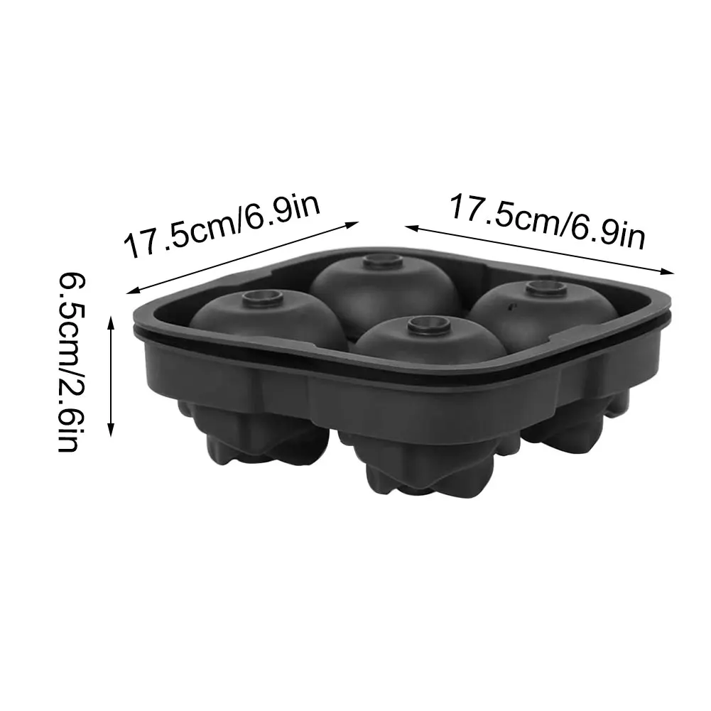 

Ice Cube Form Silicone Rose Shape Icecream Mold Tray 3D Big Ice Cream Ball Maker Reusable Whiskey Cocktail Mould Bar Tools