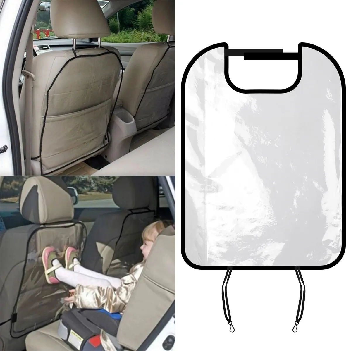 Защитный чехол на спинку сиденья автомобиля детский противоударный коврик