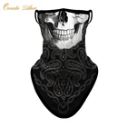 Треугольная бандана 3D, шарф с огурцами для лица, маска-Ушная петля, вендетта с черепом, Шейная гетра, защитная Мужская лыжная искусственная маска-повязка