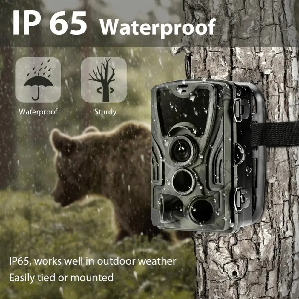 Охотничья камера HC801 фотоловушка с ночным видением водонепроницаемая 20 МП F S5R1 |
