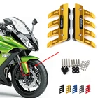 Для Kawasaki Ninja Z1000SX Z1000 SXTourer, мотоциклетный брызговик, защита передней вилки, защитный блок, переднее крыло, ползунок, аксессуары