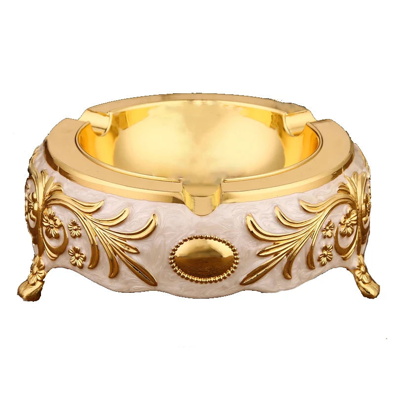 Роскошные пепельница металлов Портативный сигареты офиса картина для кафе