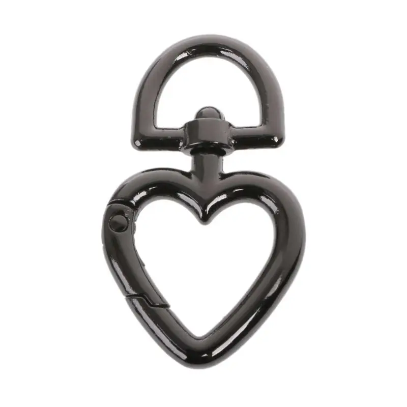 

Heart Shape Metal Swivel Clasp Lanyard Snap Hook Spring Claw Clasps LX9F