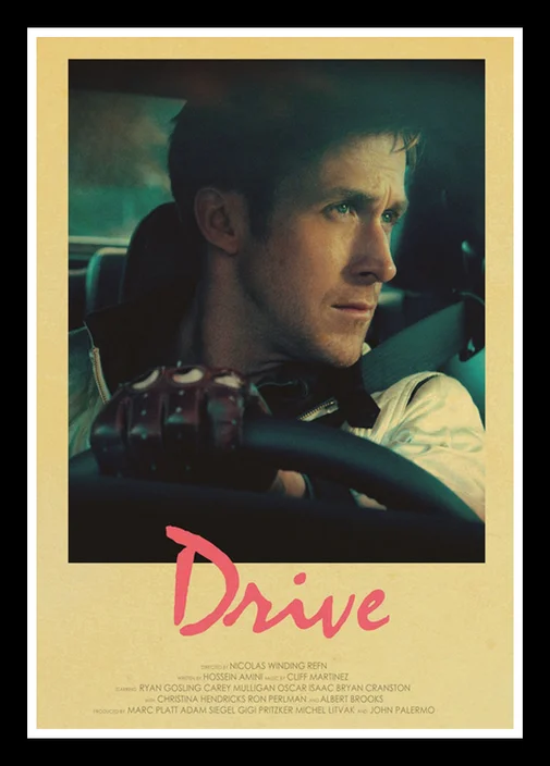 Отличный плакат по мотивам фильма JL Drive Райан Гослинг настенные плакаты из