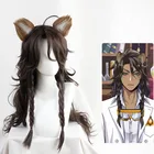 Парик для косплея Leona Kingscholar, термостойкие длинные волосы с витой страной, для вечевечерние НКИ, карнавала, Хэллоуина