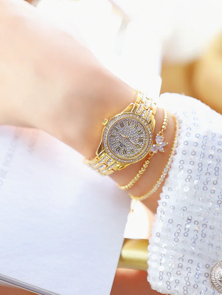 Новое поступление Роскошные модные женские часы женские кварцевые часы на запястье наручные часы Relogio Feminino Montre Femme Horloge женские часы