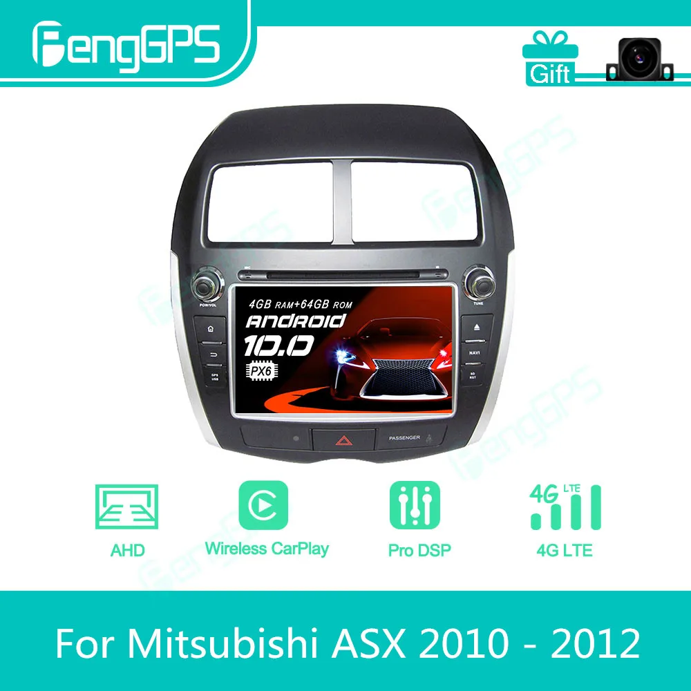 

Автомагнитола на Android для Mitsubishi ASX 2010-2012, стерео, мультимедийный DVD-плеер, 2 Din, Авторадио, GPS-навигация, экран блока PX6