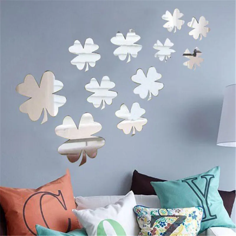 2019 маленькая рамка в виде снежинки зеркальные наклейки на стену детская спальня