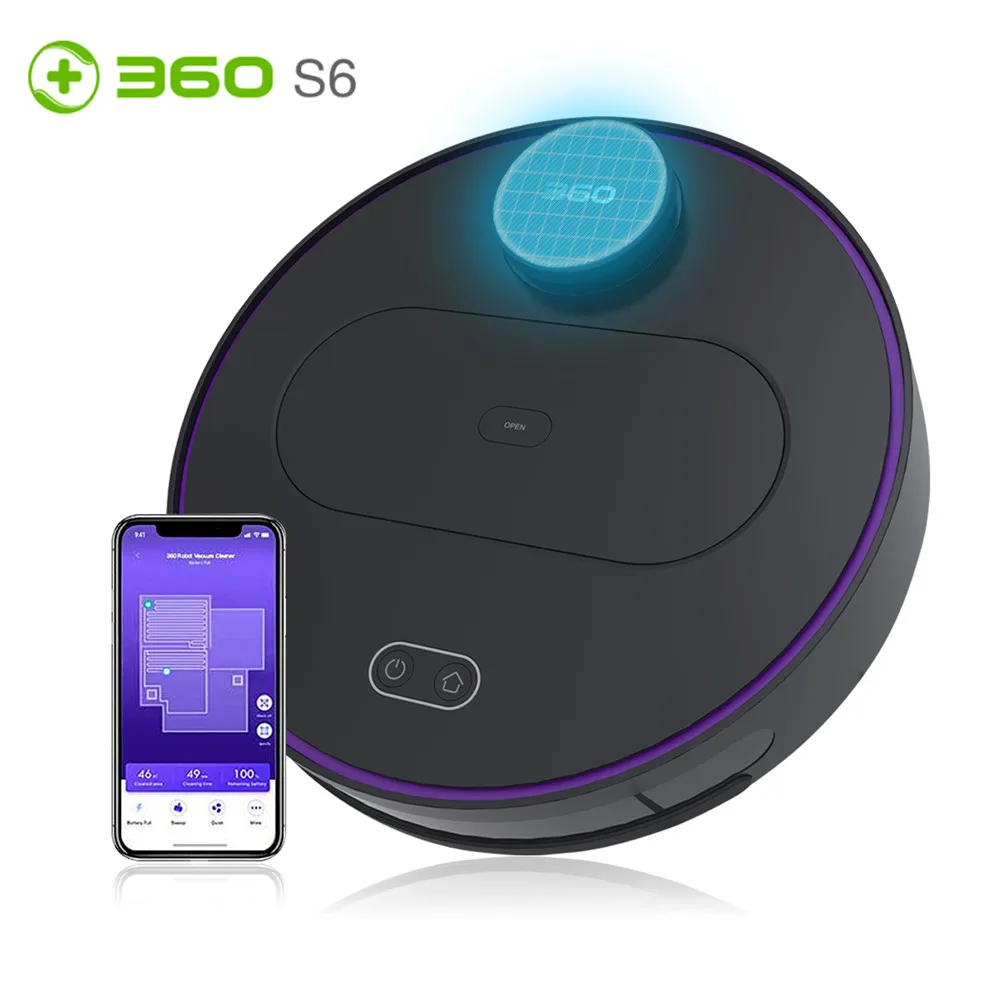 360 S6 робот пылесос автоматический пульт дистанционного управления уборочный LDS