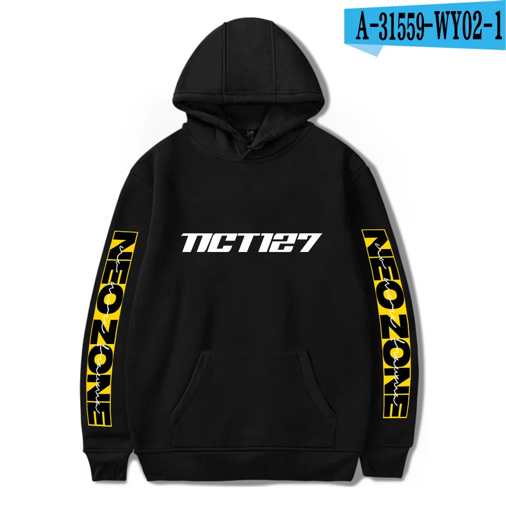 Худи NCT 127 корейский модный альбом #127 Neo Zone финальная круглая толстовка мужская и