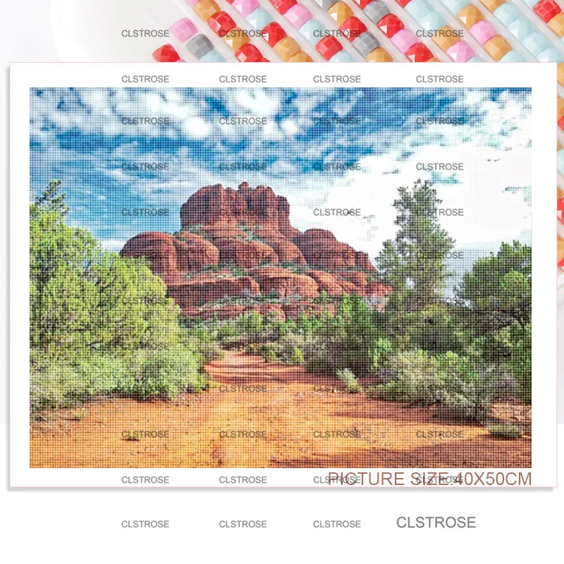 

Diy Sky View Diamond Painting North Star and Clouds Nordic Decoration Home Square Diamond Round Diamond Modern Home Decoration