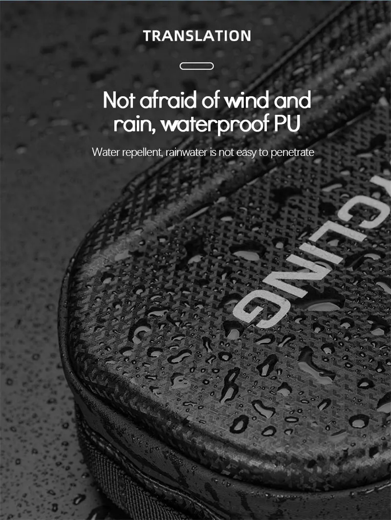 

Hard Shell Bicycle Bags Mountain Bike Frame Front Top Tube Triangle Pouch Biking Portable Dustproof Bike Accessories