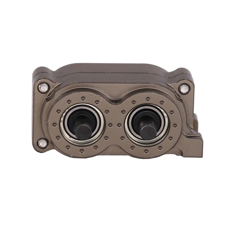 

SCX10 CNC Metal Forward and Reverse Transfer Case for SCX10 90046 D90 D110 1/10 RC Crawler Car DIY Assembled Accessories