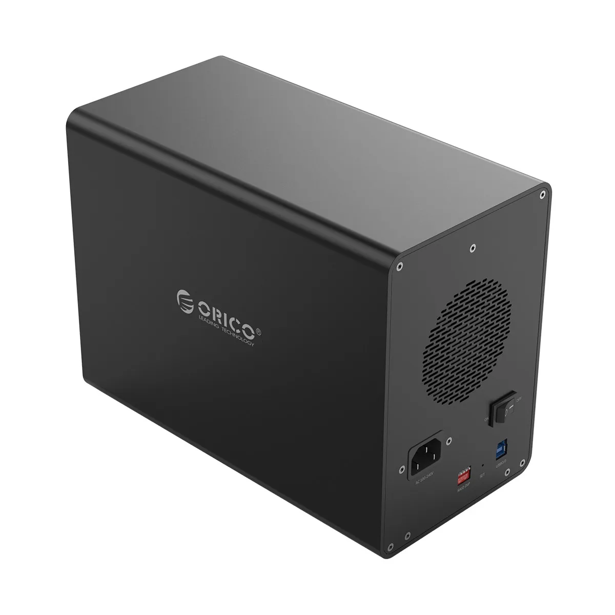 Док-станция ORICO 3,5 ''5 bay для жесткого диска USB3.0 to SATA с RAID алюминиевым корпусом для жесткого диска двойной чип 80 ТБ емкость чехол для жесткого диска