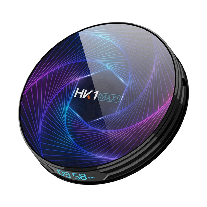 ТВ приставка HFES HK1 MAX + STB Android 9 0 RK3368 Bluetooth двухдиапазонный HD плеер смарт медиаплеер (4 64 ГБ)|ТВ-приставки и
