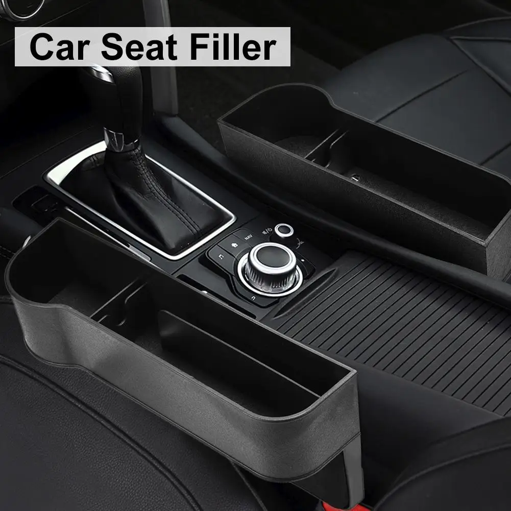 

Car Seat Filler Portable Organizer Multifunctional Console Side Pocket Caddy Cup Holder For Gloves Coin Laptop Cellphone Wallet