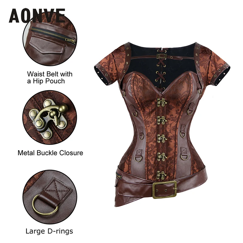 Женский корсет в стиле стимпанк|Бюстье и корсеты| |